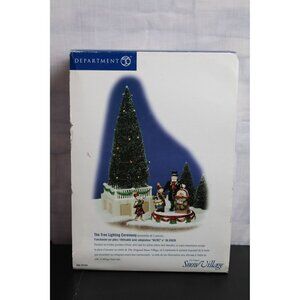 Vintage Department 56 The Tree Lighting Ceremony With Original Packaging
